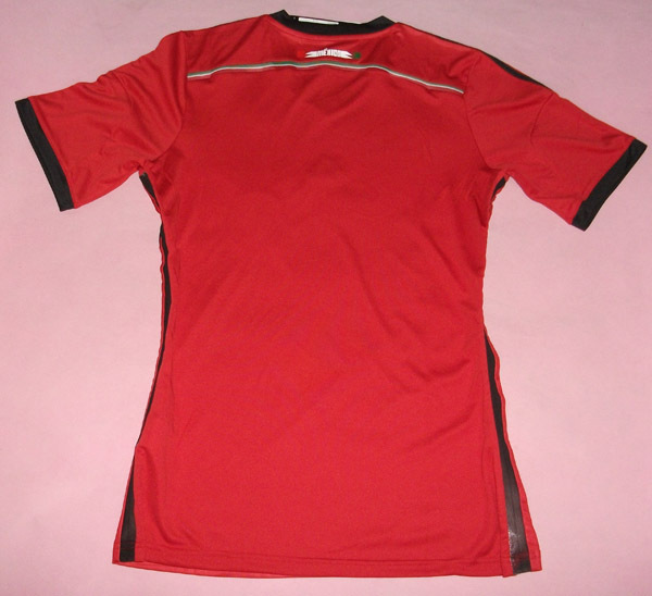 2014 Mexico Away Red Jersey Shirt - Click Image to Close