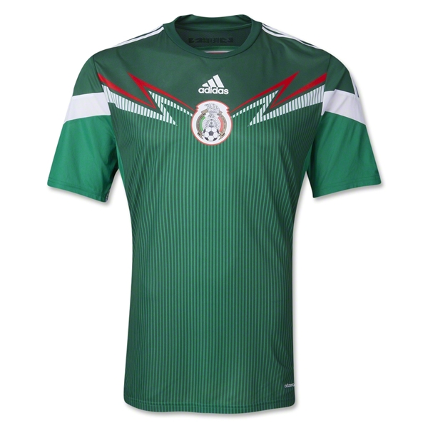 2014 Mexico Home Green Jersey Kit(Shirt+Short) - Click Image to Close