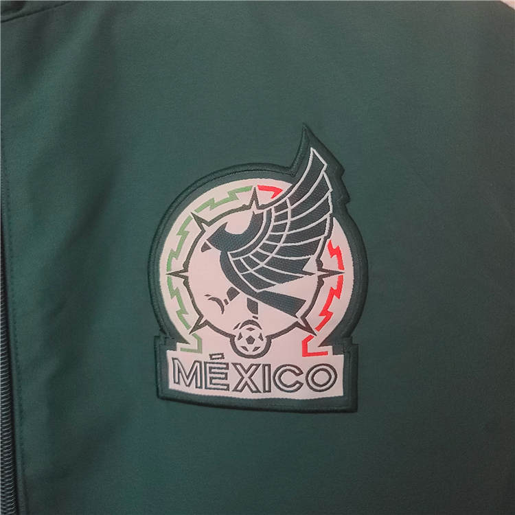 2022 MEXICO GREEN WINDBREAKER JACKET - Click Image to Close