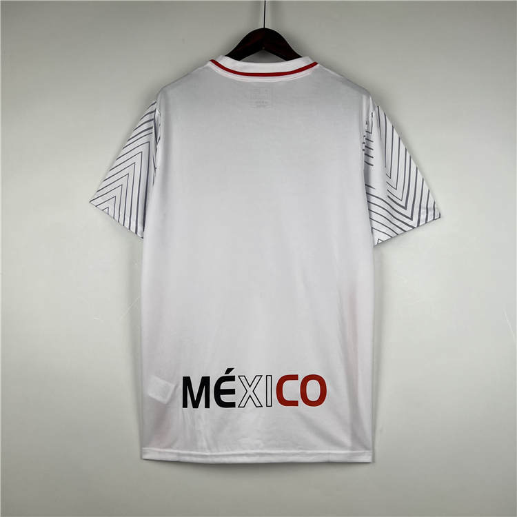 2023 MEXICO WHITE SOCCER JERSEY FOOTBALL SHIRT - Click Image to Close