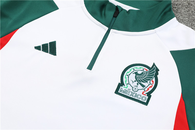 2023 MEXICO WHITE TRAINING TRACKSUIT - Click Image to Close