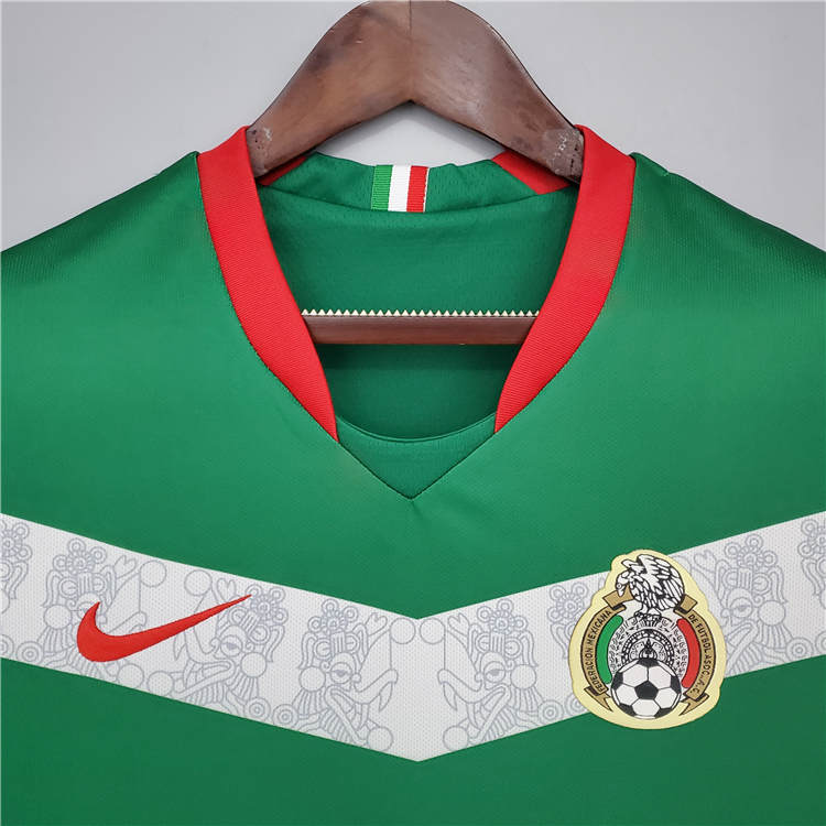 MEXICO RETRO SHIRT 2006 HOME SOCCER JERSEY FOOTBALL SHIRT - Click Image to Close