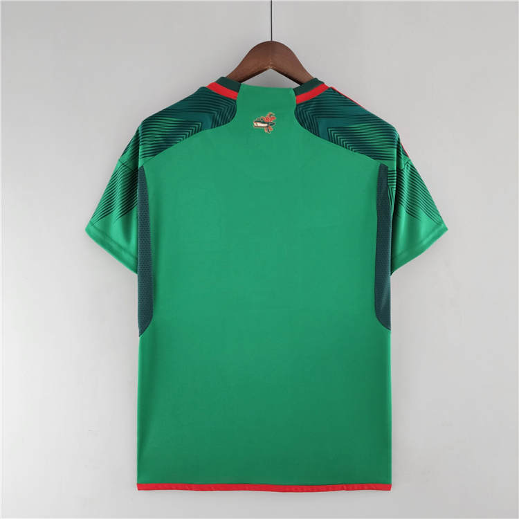 2022 MEXICO HOME GREEN SOCCER JERSEY FOOTBALL SHIRT - Click Image to Close