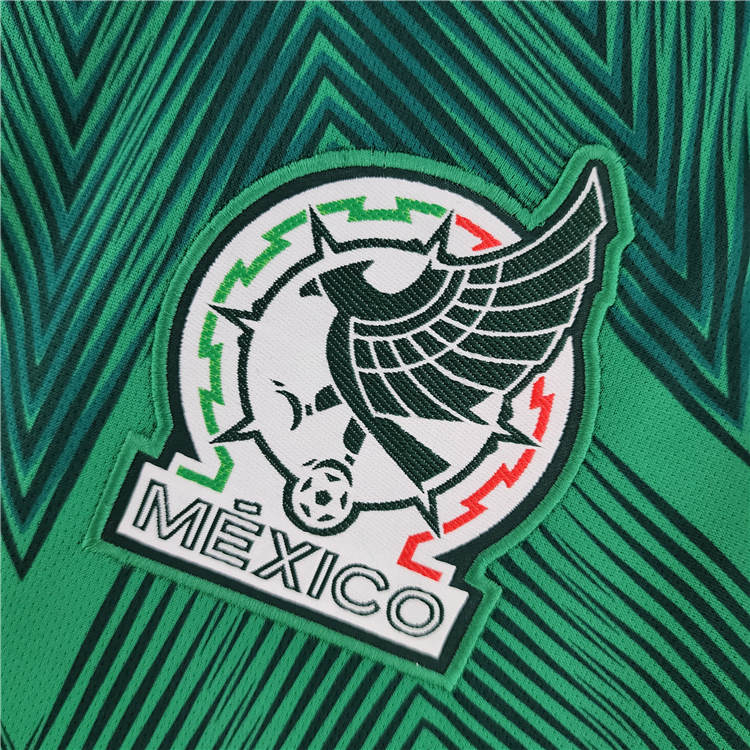 2022 MEXICO HOME GREEN SOCCER JERSEY FOOTBALL SHIRT - Click Image to Close