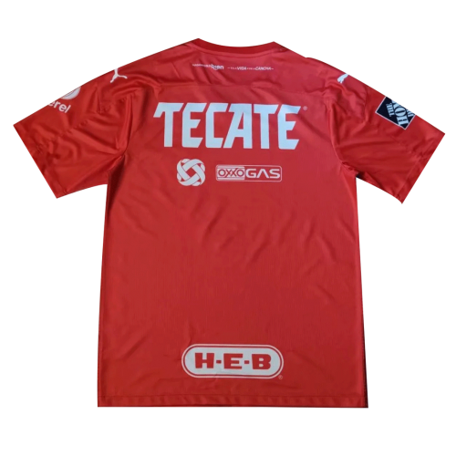 Monterrey 20-21 Goalkeeper Red Soccer Jersey Shirt - Click Image to Close