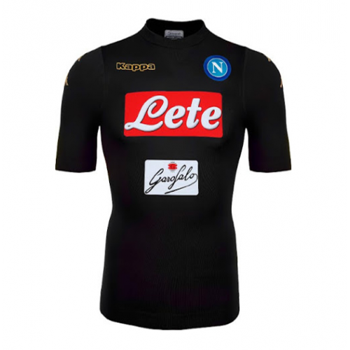 Cheap Napoli Football Shirt Black away 2016/17 Soccer Jersey Shirt