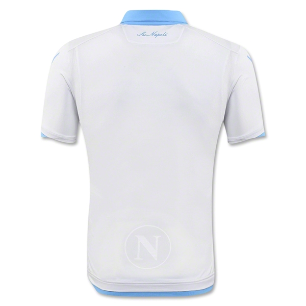 Napoli 14/15 White Third Soccer Jersey - Click Image to Close