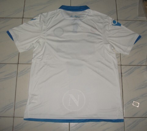 Napoli 14/15 White Third Soccer Jersey - Click Image to Close