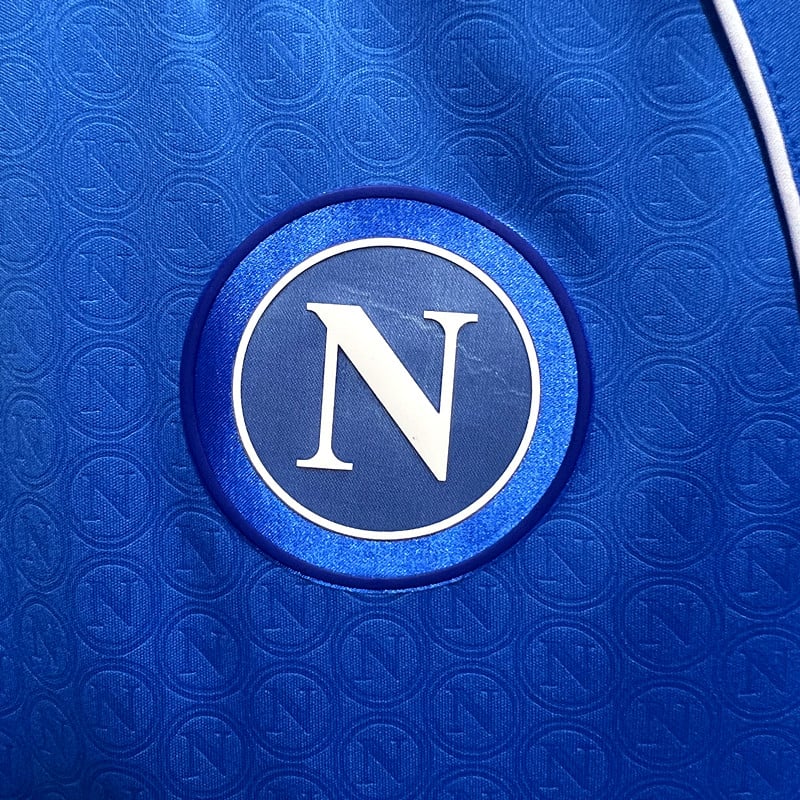 Napoli 23/24 Soccer Shirt Home Blue Football Shirt - Click Image to Close