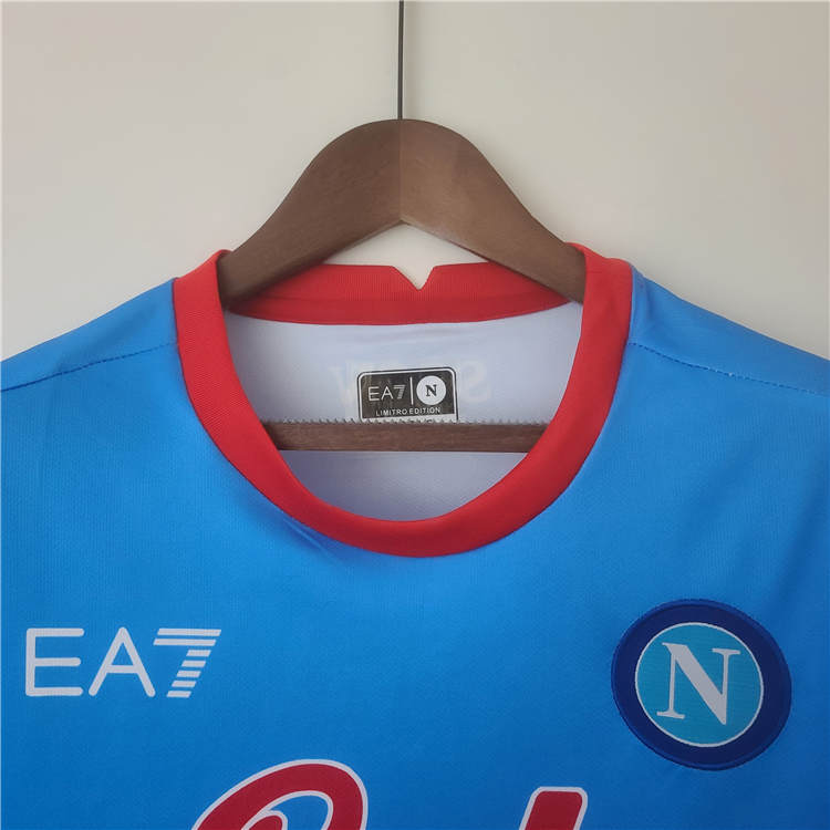 Napoli Soccer Shirt 22/23 Christmas Edition Football Shirt - Click Image to Close