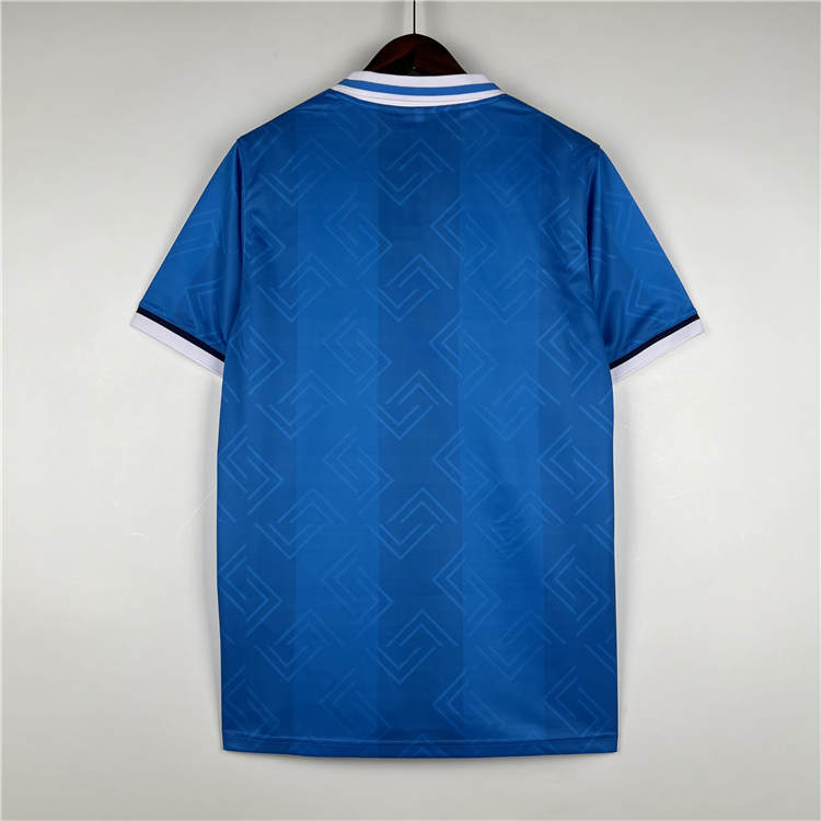 93/94 Napoli Retro Football Shirt Home Blue Soccer Shirt - Click Image to Close