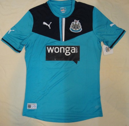 13-14 Newcastle United Goalkeeper Blue Soccer Jersey Shirt - Click Image to Close