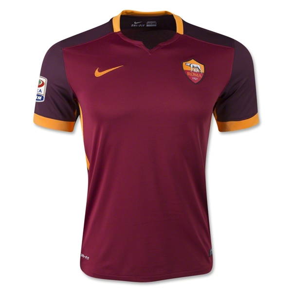 AS Roma 2015-16 Home TOTTI #10 Soccer Jersey - Click Image to Close