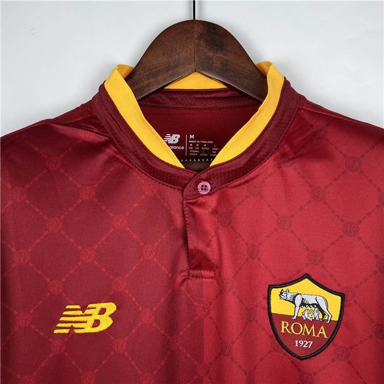 AS Roma 22/23 Home SPQR Soccer Jersey Football Shirt - Click Image to Close