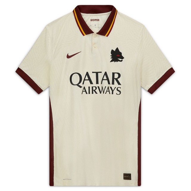 AS Roma 20-21 Away White #8 PEROTTI Soccer Shirt Jersey - Click Image to Close