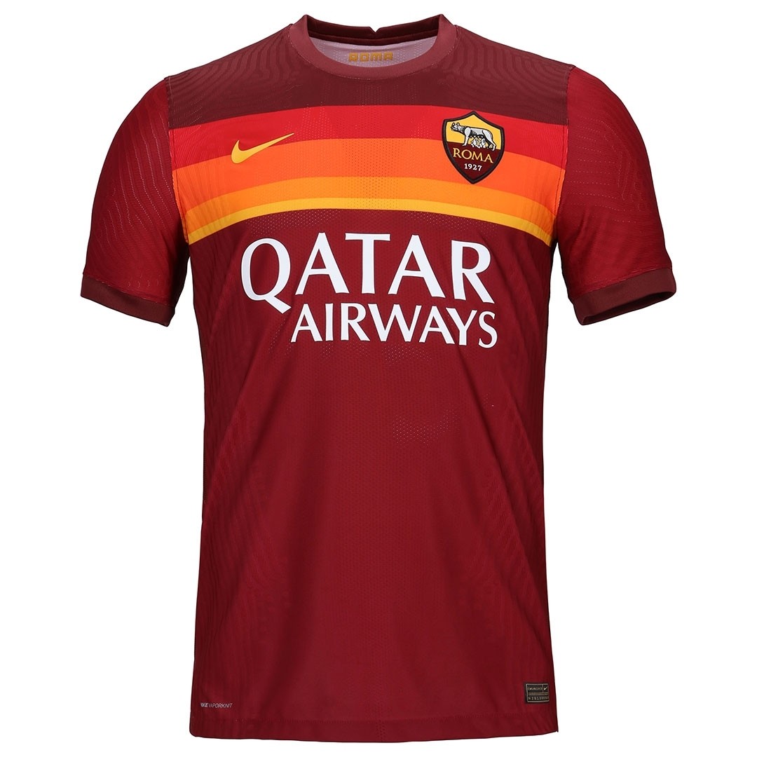 AS Roma 20-21 Home #16 DE ROSSI Soccer Shirt Jersey - Click Image to Close