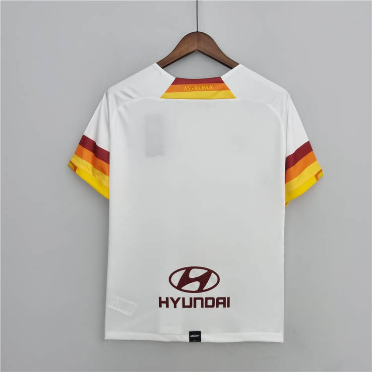AS Roma 21-22 Away White Soccer Jersey Football Shirts - Click Image to Close