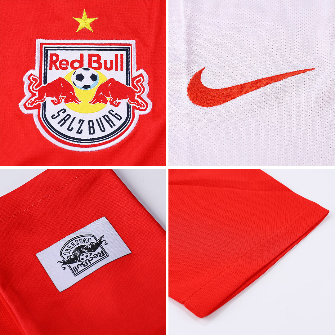 FC Red Bull Salzburg 20-21 Home White&Red Soccer Jersey Shirt - Click Image to Close