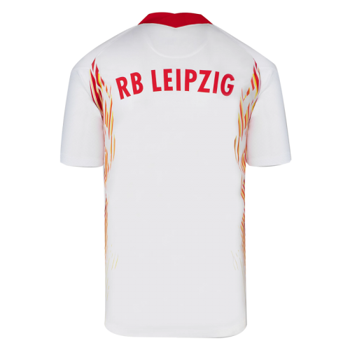20-21 RB Leipzig Home White Soccer Jersey Shirt - Click Image to Close