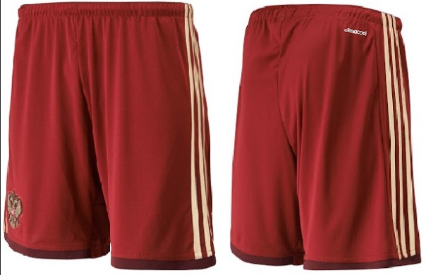 2014 Russia Home Red Jersey Kit(Shirt+Shorts) - Click Image to Close