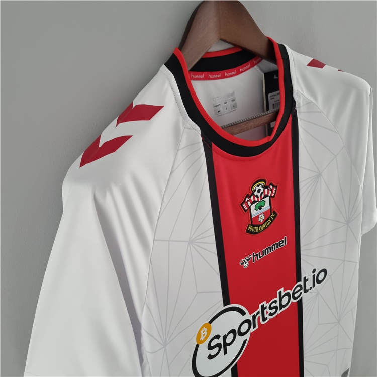 Southampton 22/23 Home White Soccer Jersey shirt - Click Image to Close