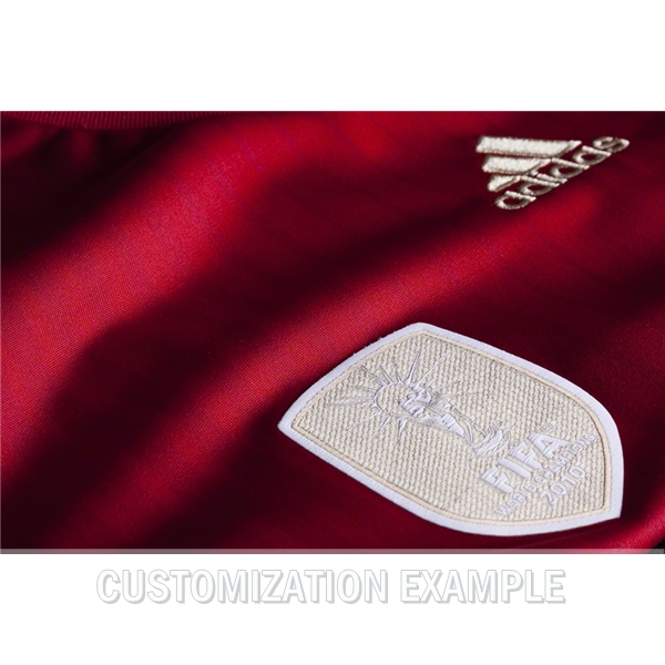 2014 Spain #7 DAVID VILLA Home Red Jersey Shirt - Click Image to Close