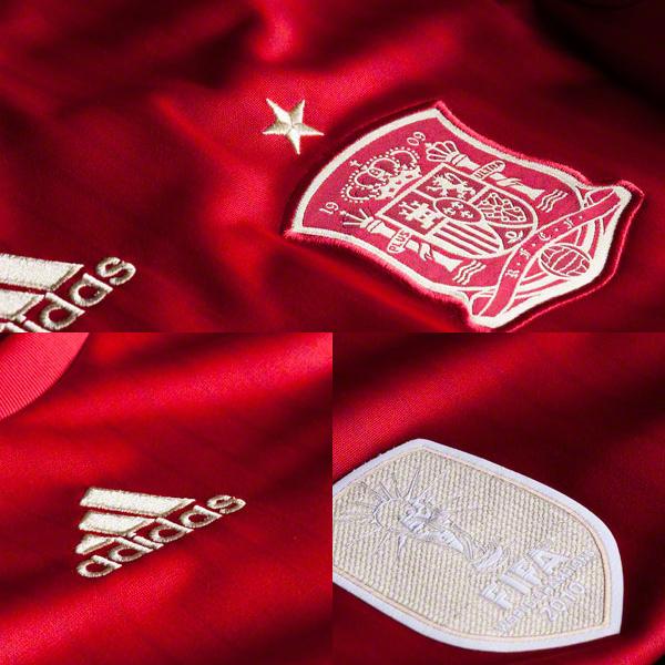 Women 2014 World Cup Spain Home Jersey - Click Image to Close