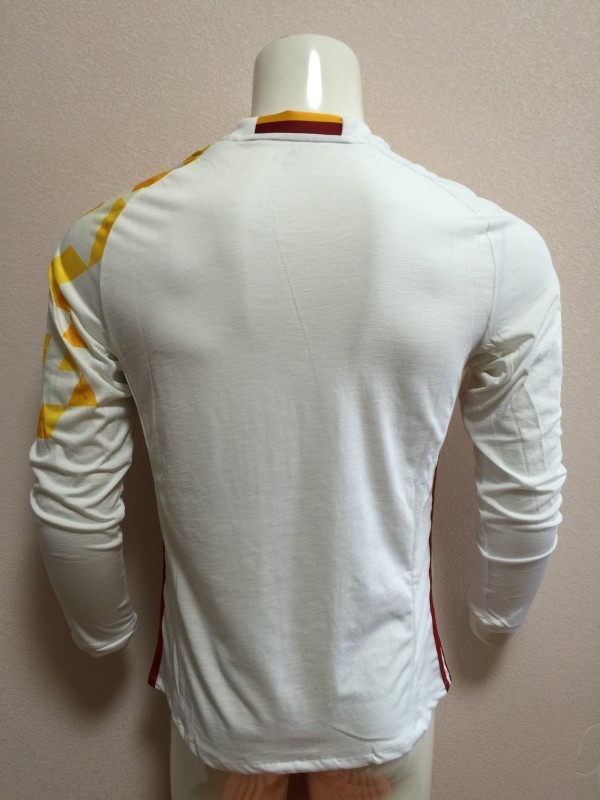 Spain 2016 LS Away Soccer Jersey - Click Image to Close