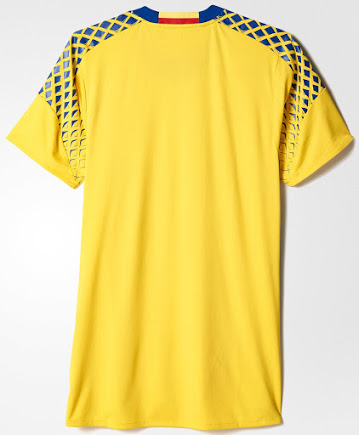 Spain 2016 Yellow Away Goalkeeper Jersey - Click Image to Close