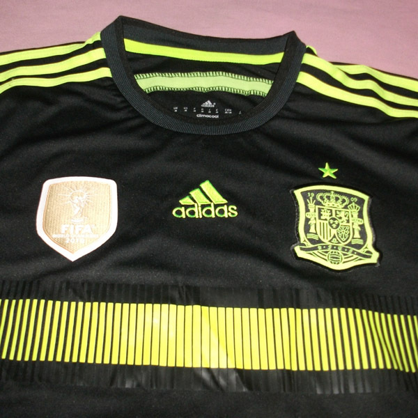Women 2014 World Cup Spain Away Soccer Jersey Kit - Click Image to Close