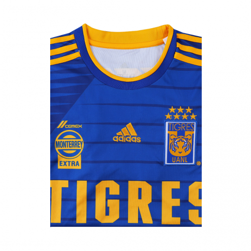 20-21 Tigres UANL Away Blue Soccer Jersey Shirt - Click Image to Close