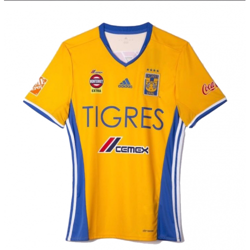 Tigres UANL Home 2016/17 Women's Soccer Jersey Shirt