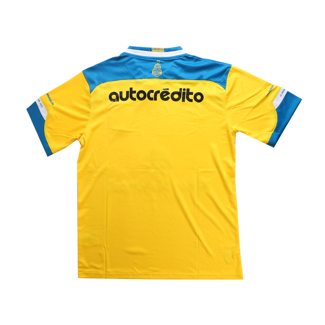 Rosario Central 20-21 Away Yellow Soccer Jersey Shirt - Click Image to Close