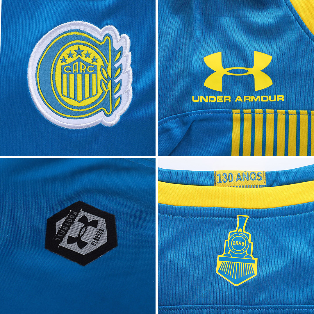 ROSARIO CENTRAL 20-21 HOME SOCCER JERSEY SHIRT - Click Image to Close
