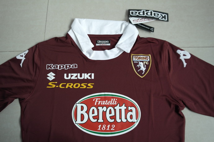 13-14 Torino Home Soccer Jersey Shirt - Click Image to Close