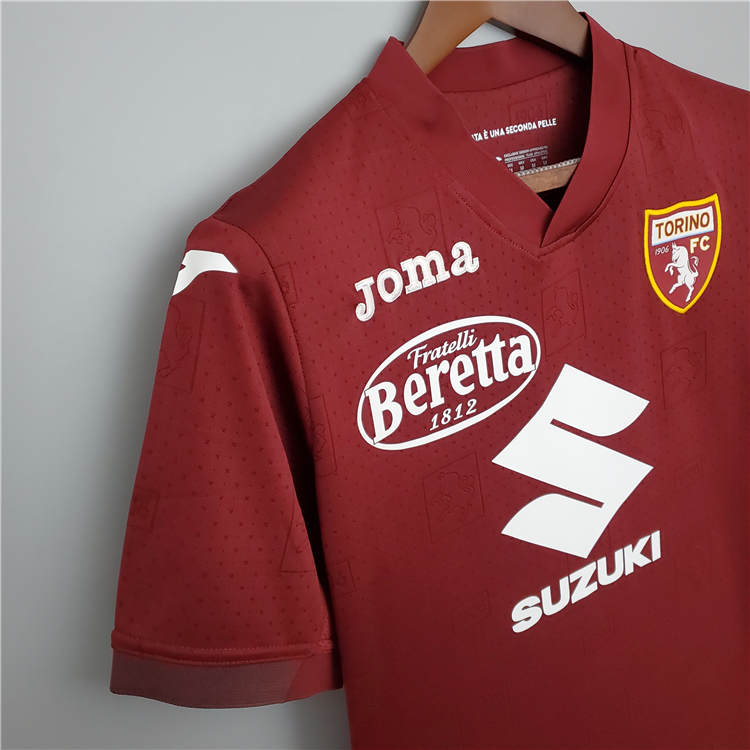 Torino 21-22 Home Brown Soccer Jersey Football Shirt - Click Image to Close