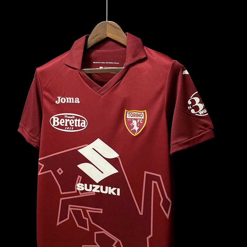Torino 22/23 Home Brown Soccer Jersey Football Shirt - Click Image to Close