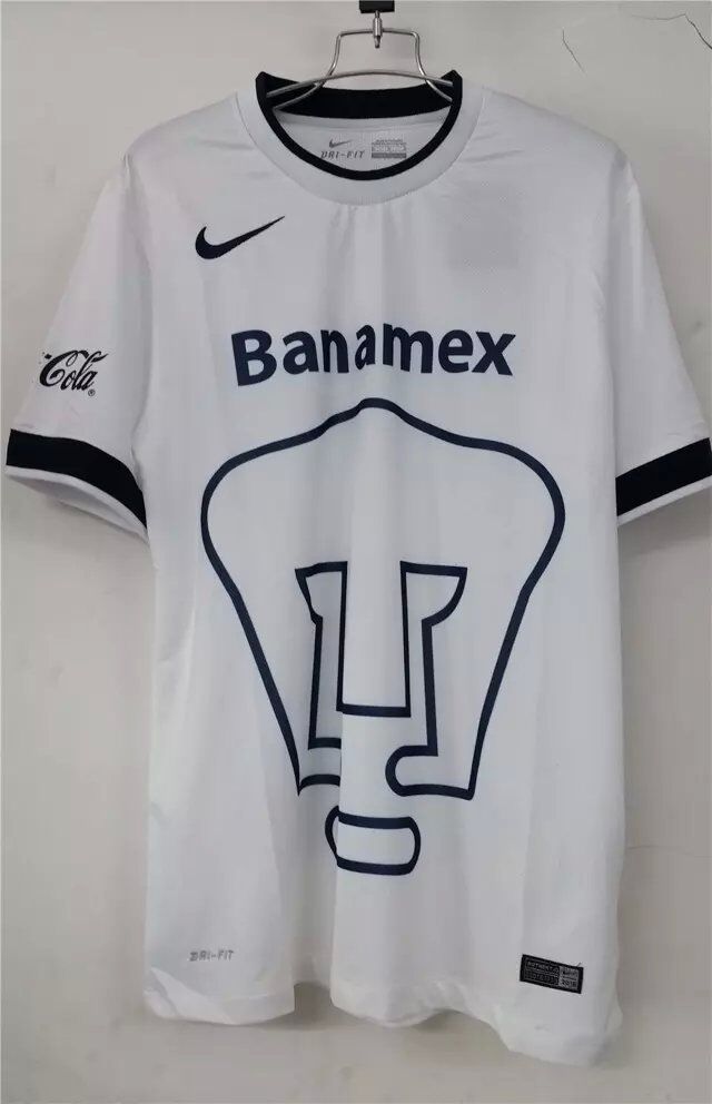 UNAM 2015-16 Away White Soccer Jersey - Click Image to Close