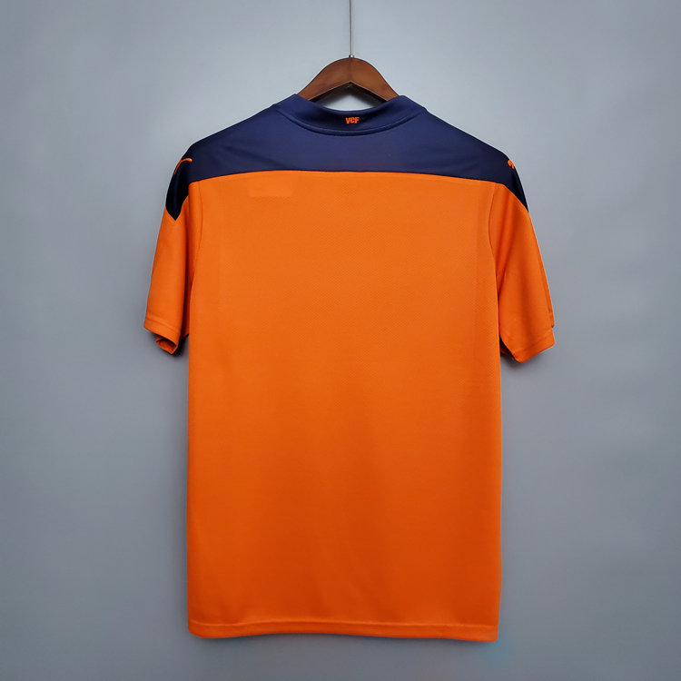 Valencia 20-21 Third Orange Soccer Shirt Jersey - Click Image to Close