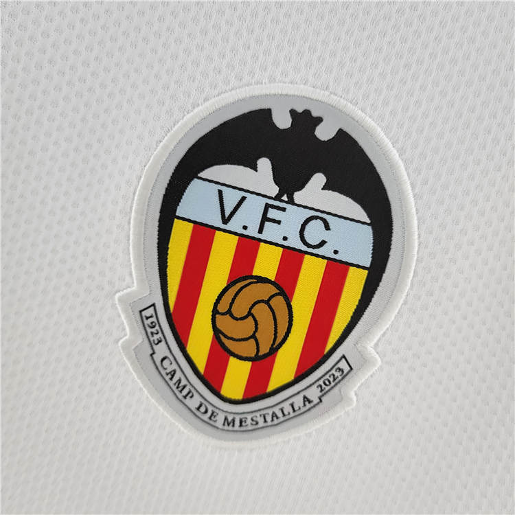 Valencia 22/23 Home White Soccer Jersey Football Shirt - Click Image to Close