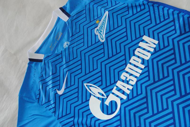 Zenit 2015-16 Home Soccer Jersey - Click Image to Close