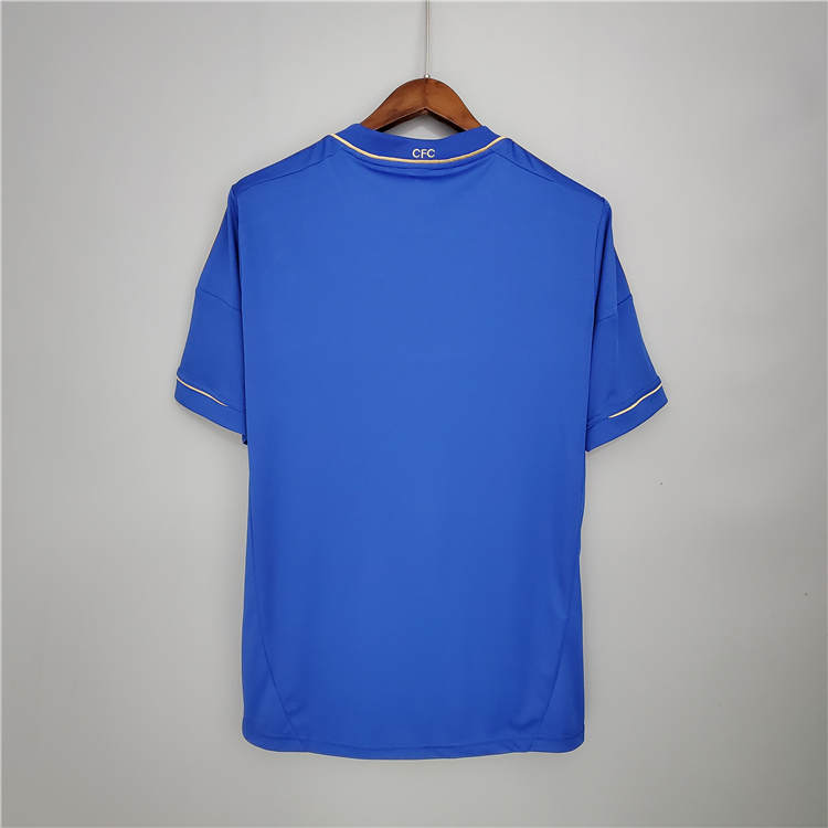 12/13 CHELSEA RETRO HOME BLUE SOCCER SHIRT JERSEY - Click Image to Close