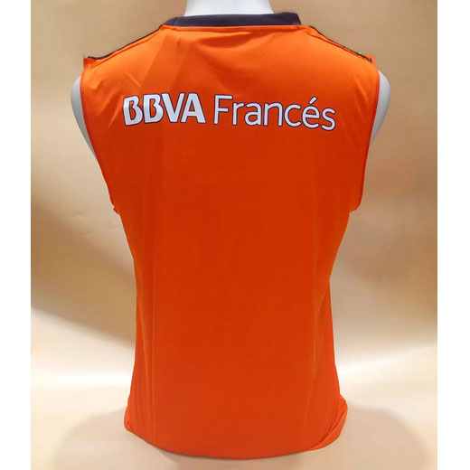 River Plate Orange 2016/17 Vest Soccer Jersey Shirt - Click Image to Close