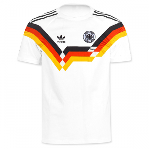 1990 WEST GERMANY RETRO HOME SOCCER SHIRT