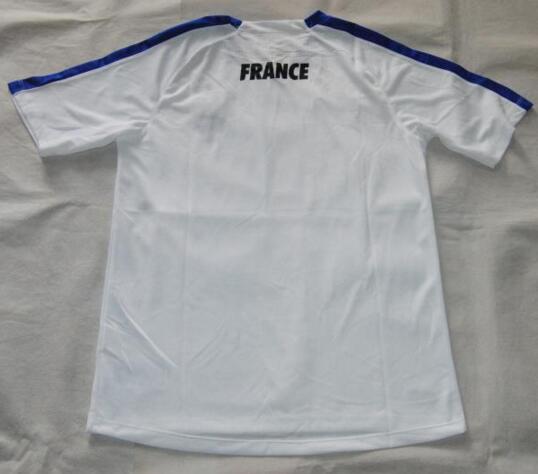 France 2016 Euro White Training Shirt - Click Image to Close