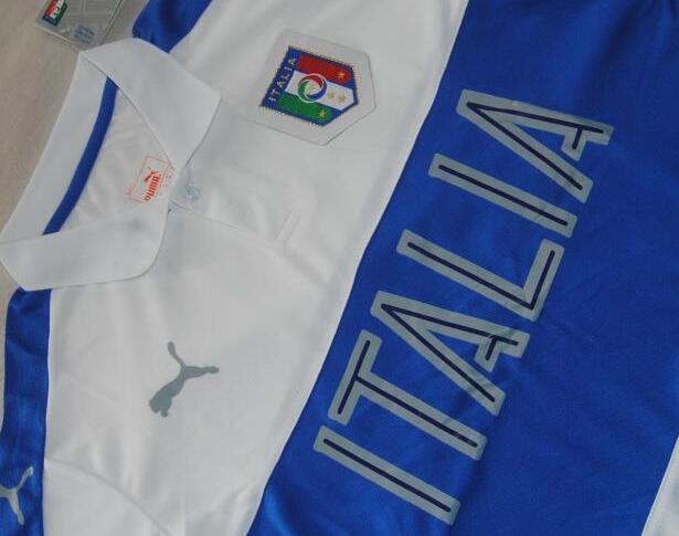 Italy 2016 Euro White Polo Shirt - Click Image to Close